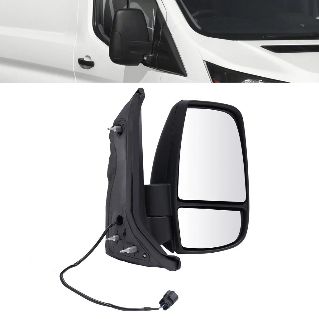 Ford 2015-2022 Right for Arm Side Mirror Transit 150 Rear View 350 Fits Short Passenger 250