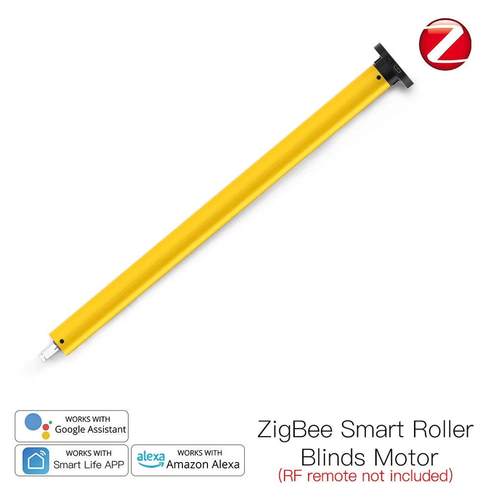 Home Control Control Receiver Powered Voice Smart Remote Automatic Blinds Tubular Remote Tube Roller with 25mm App Lepmerk RF433 Motor 38mm Built-in Smart Control Battery Wireless for