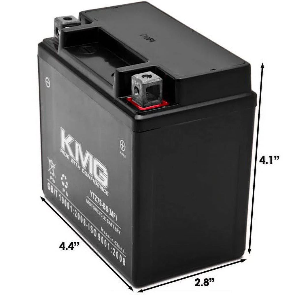 II, Battery 50 2002-2012 12V CHF50 SP Free Scooter Powersport Honda YTZ7S Maintenance Watercraft Replacement Sealed Battery with Motorcycle Metropolitan, Compatible KMG High Performance SMF