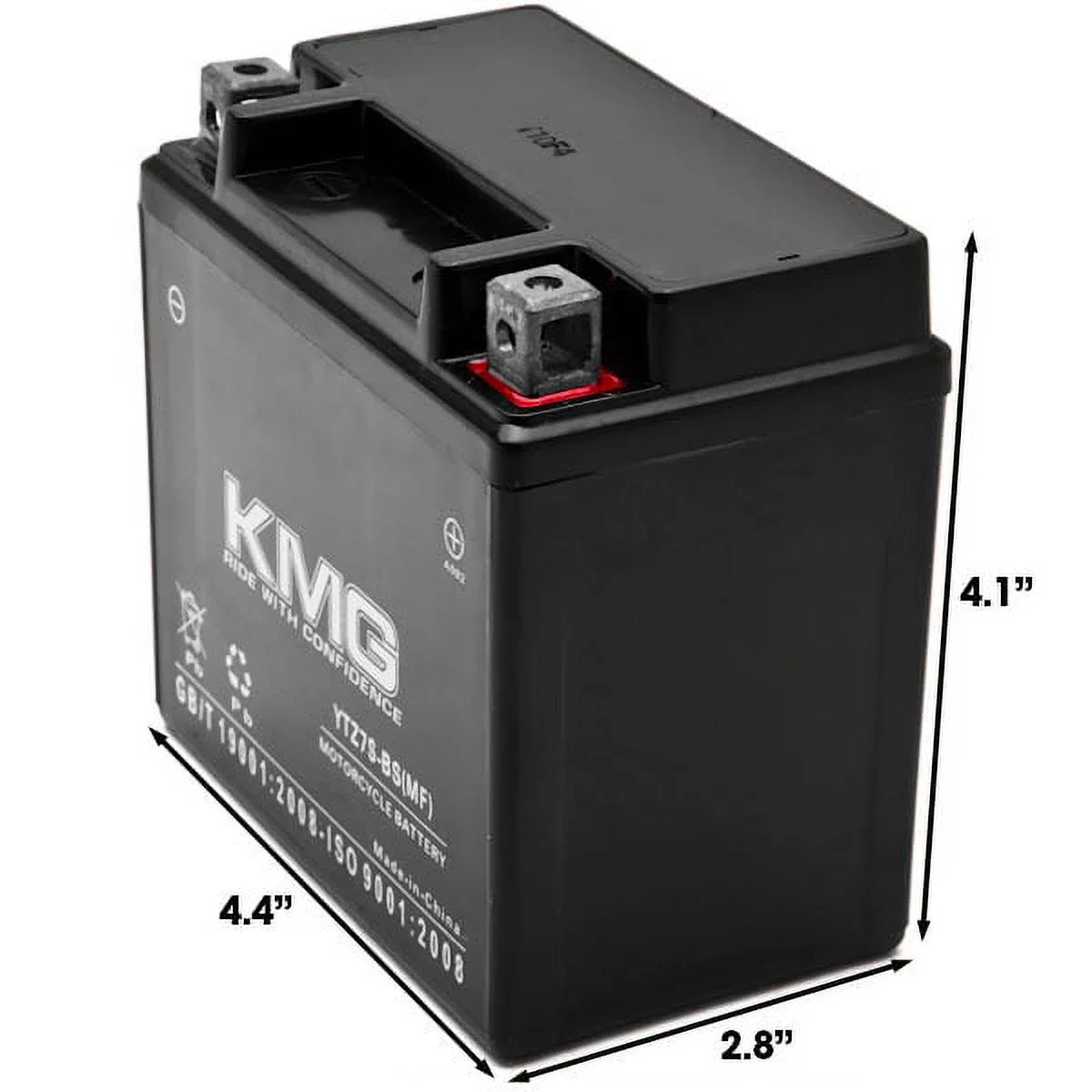 II, Battery 50 2002-2012 12V CHF50 SP Free Scooter Powersport Honda YTZ7S Maintenance Watercraft Replacement Sealed Battery with Motorcycle Metropolitan, Compatible KMG High Performance SMF