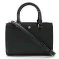 (Like Tory Black Pre-Owned Shoulder Bag New) Handbag Leather Burch BURCH TORY