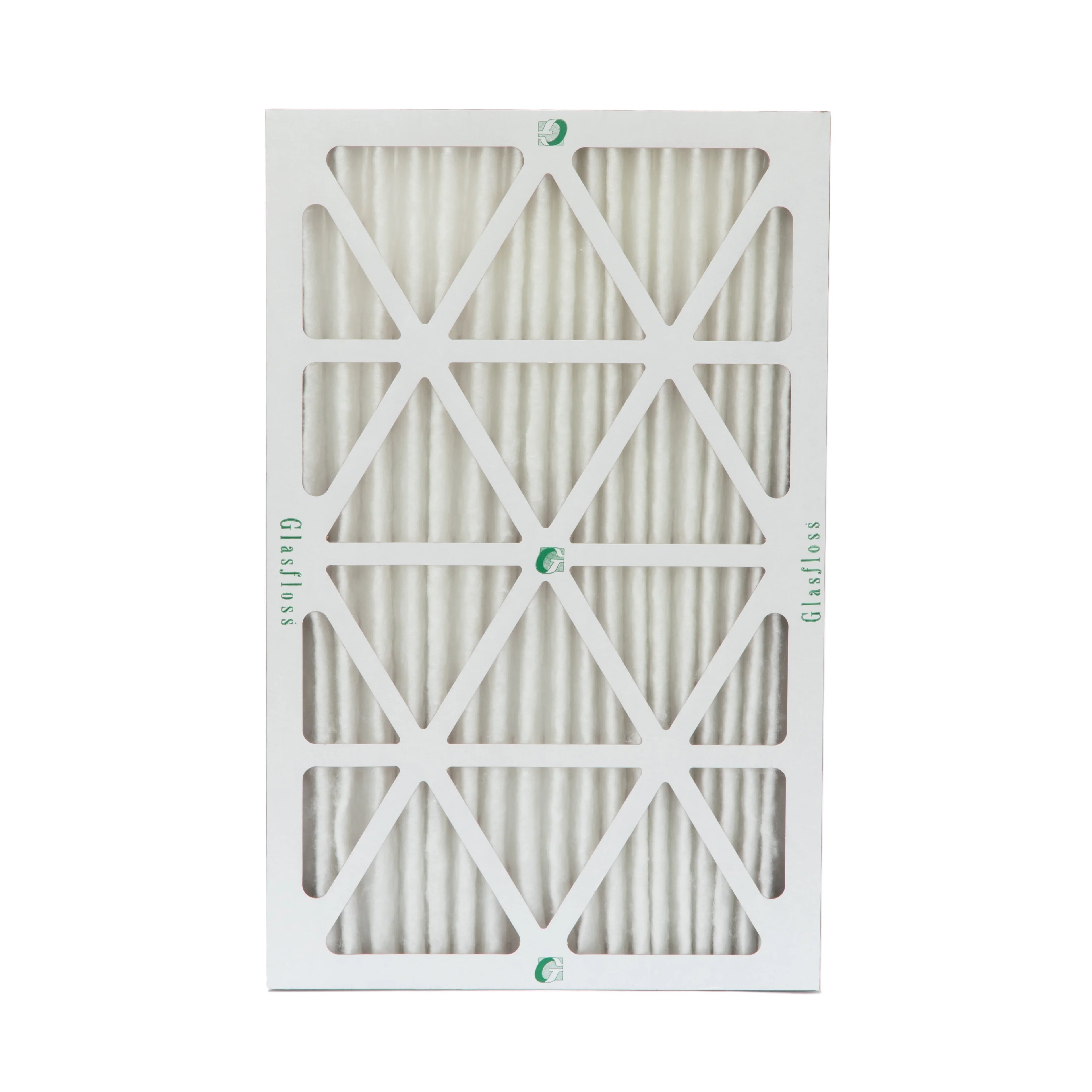 2" Pleated x Actual 16x25x2 Filters Size: 24-1/2 3 15-1/2 by of Inch 1-3/4 Air 13 Pack x Glasfloss. MERV
