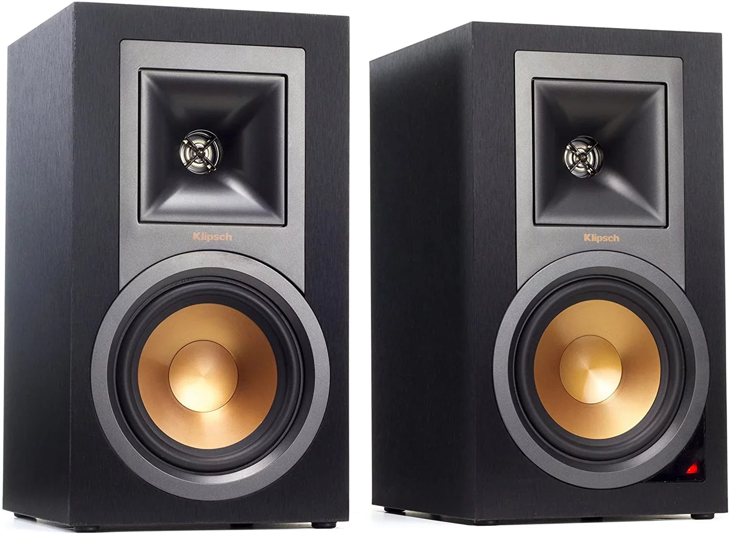 Black Powered (Pair) - R15PM (Refurbished) Monitor Klipsch Restored