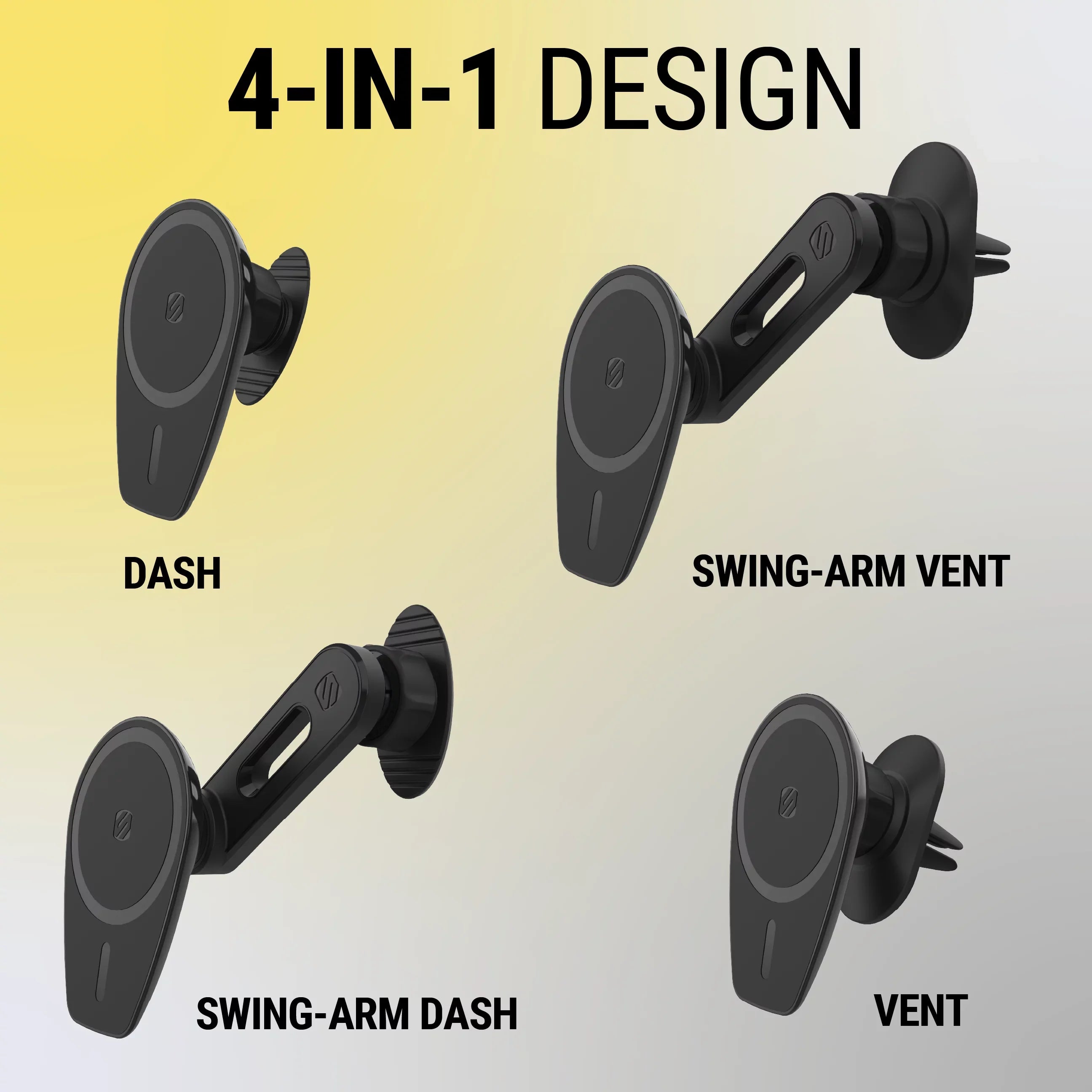 MagicMount Magnetic MS 4in1 w/ iPhone Dash/Windshield/Vent Comp MPMSODVM Scosche 15/14/13 Mount Pro