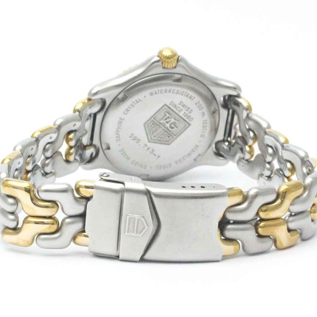 Mid Plated BF568511 Steel Watch TAG 200M Pre-Owned (Good) Polished HEUER Size Gold S95.713 Sel