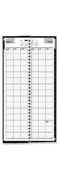 Format 8, Book, Black (Jan x Appointment Hardcover 2022 12-Month Weekly Cover, DayMinder AAGG520H00 1PK 11 to Dec): Vertical-Column