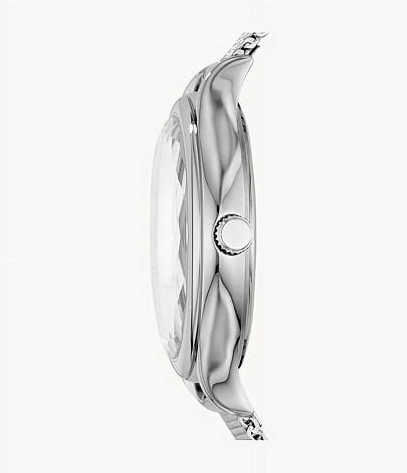 Mesh Women's BQ3390 Stainless Smoke Steel Laney Three-Hand Fossil Watch