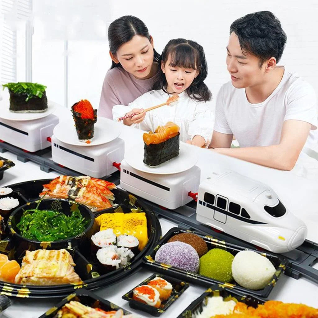 Spielzeug Mädchen Für Zug Sushi Sushi , Elektronischer Rotierendes Und
