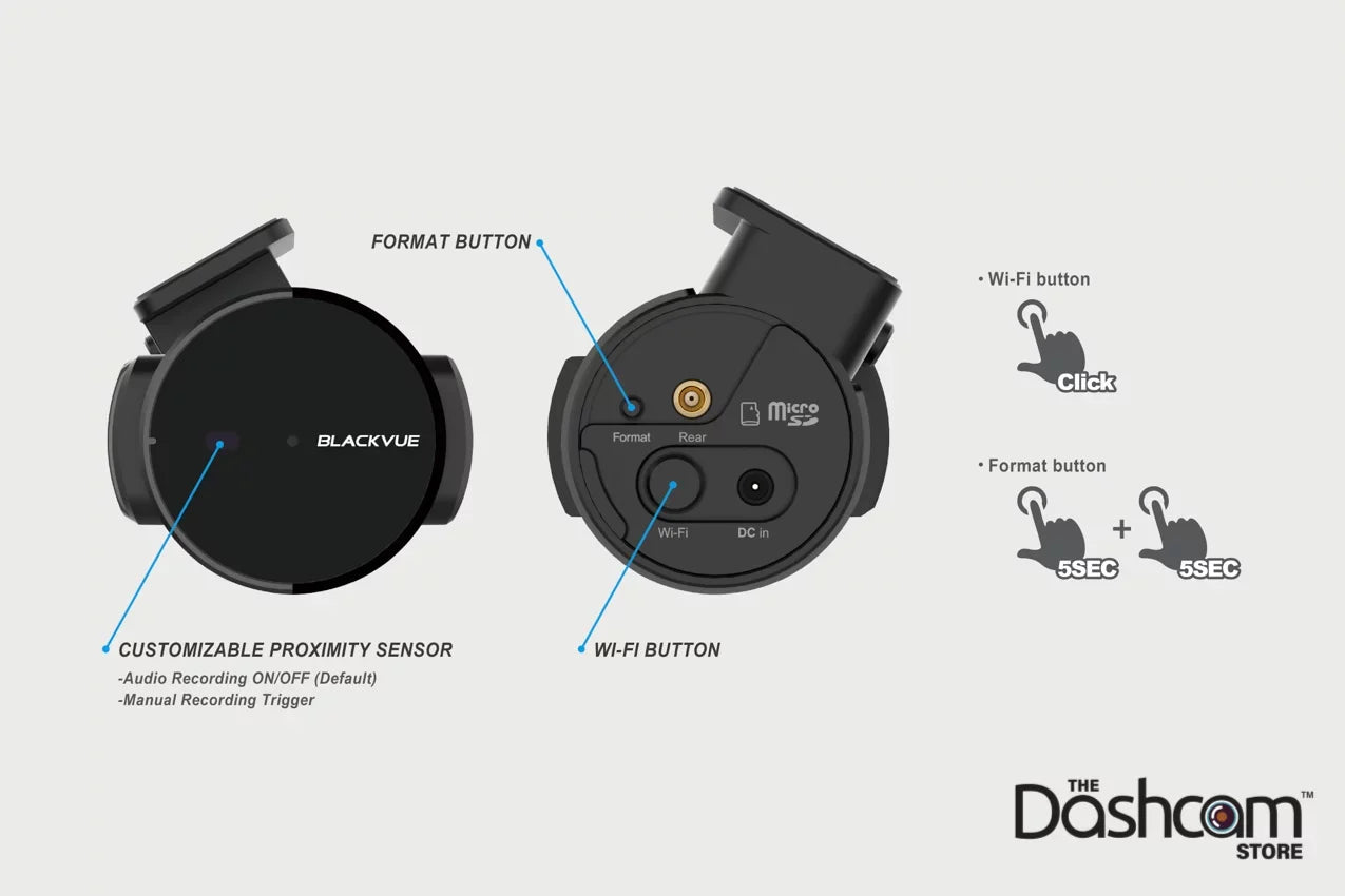 & Dual BlackVue Rear Cam DR750-2CH-LTE Front 4G-LTE Dash Lens w/ BlackVue Memory + Card Built-In 256GB