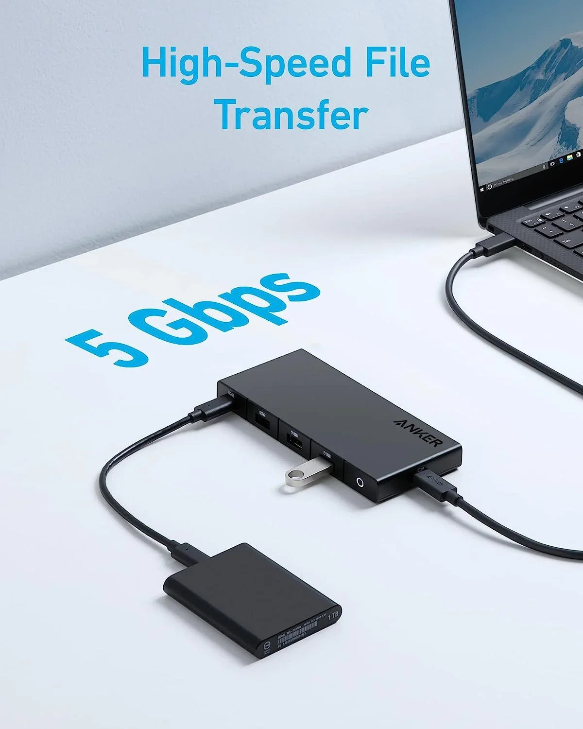 Ports, Ports, More Dual Laptop, and (10-in-1, USB-C C Delivery, USB-A 4K Anker Card with Data ThinkPad, Hub Slot and Dell Max Ethernet SD HDMI) Dual Power 4K 364 for and 100W 4 HDMI USB