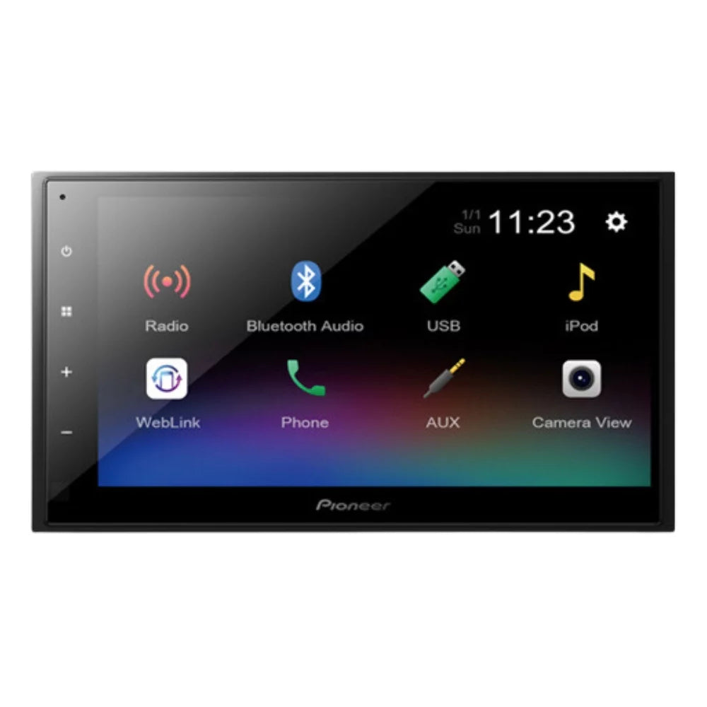 (Refurbished) DMH-341EX Camera Pioneer Receiver Backup Restored Multimedia w/ Digital 6.8"