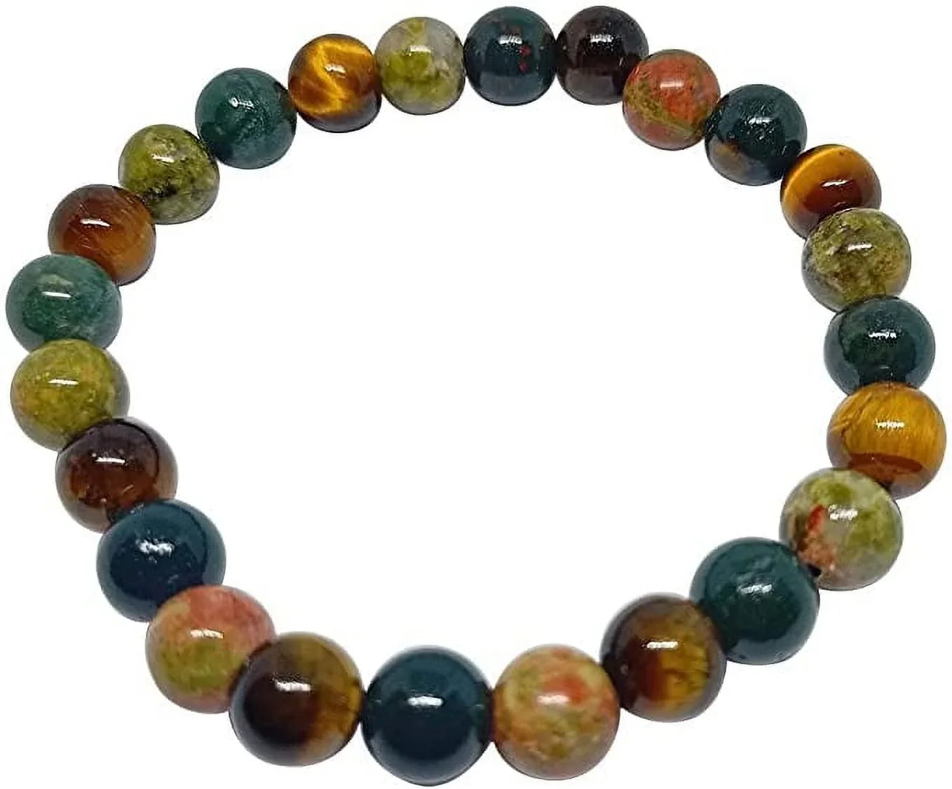 Women Jasper Bracelets, Adjustable And Men, Handmade Jewelry Fashion Genuine & For Gifts Eye, Bracelets Designer Bloodstone Stretch Tiger Gemstone