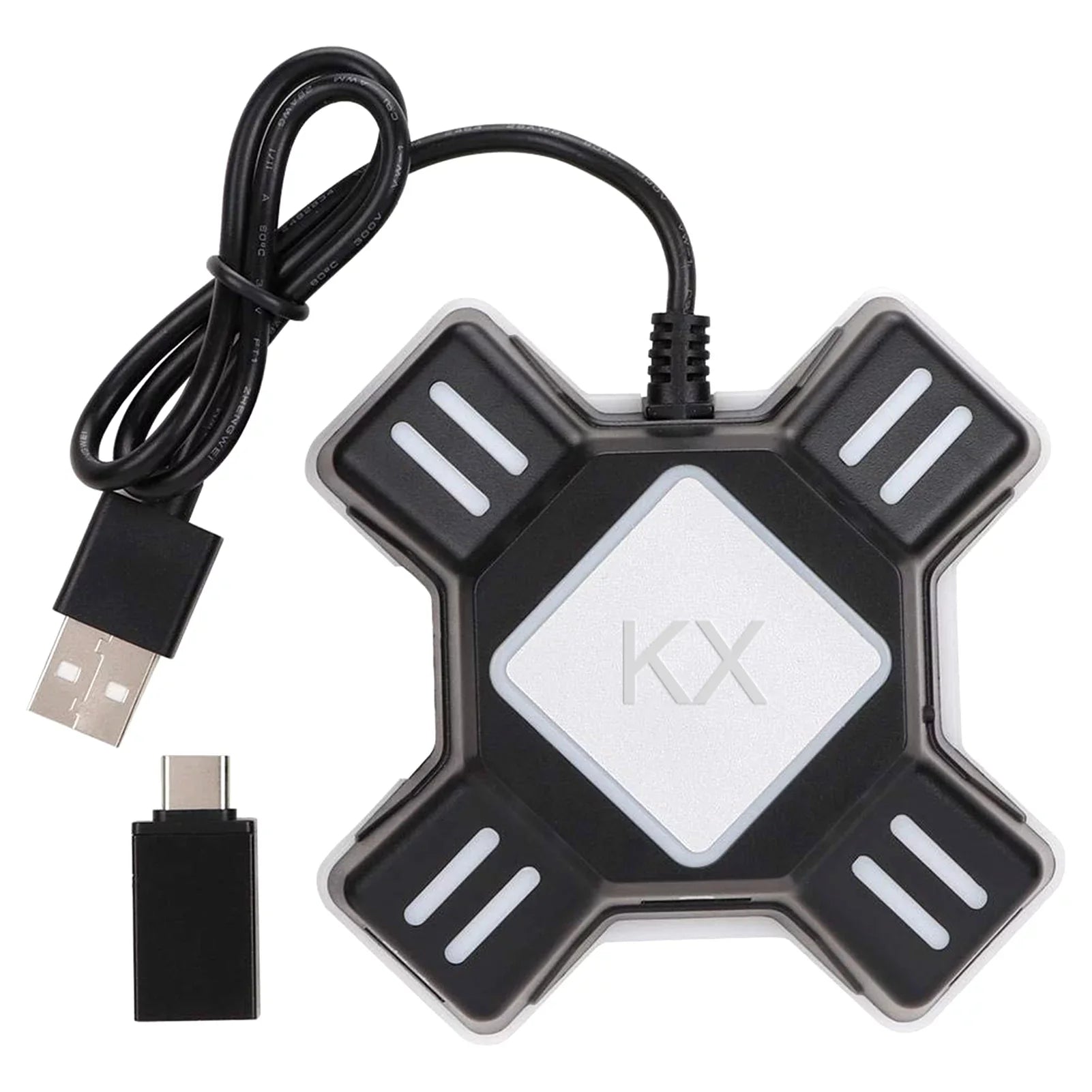Mouse Adapter Adapter Gamepad Keyboard Keyboard Portable for Mouse Controller Converter KX Adapter Replacement Switch/X-box/PS5/P-S-4/PS3 Abody