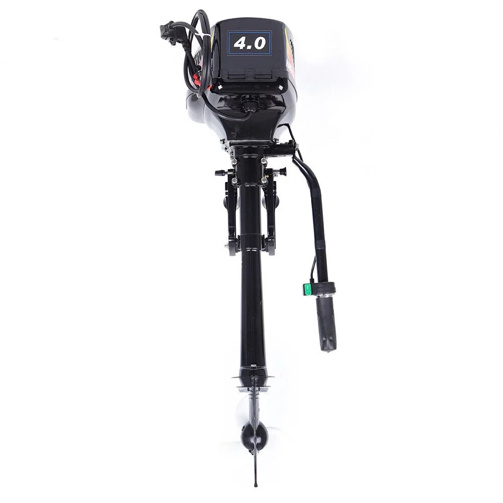 Motor Brushless Outboard Electric 48V HANGKAI Trolling Motor Boat Fishing Engine 1000W