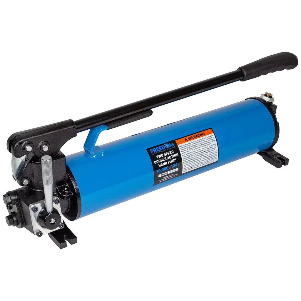 '- 134 Pump Acting, - Speed Way Psi PH134D 10,000 Hand IN3 Freedom Valve Double Position Two 3 4 Hydraulics
