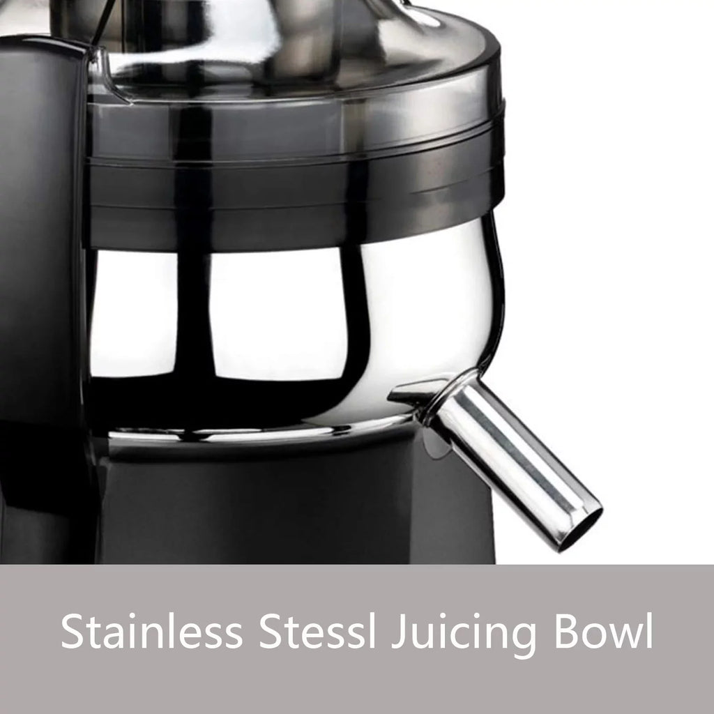 Press for Fruits Juicer Latch Hand Vegetables with (Black) Centrifugal Safety & Juicer -