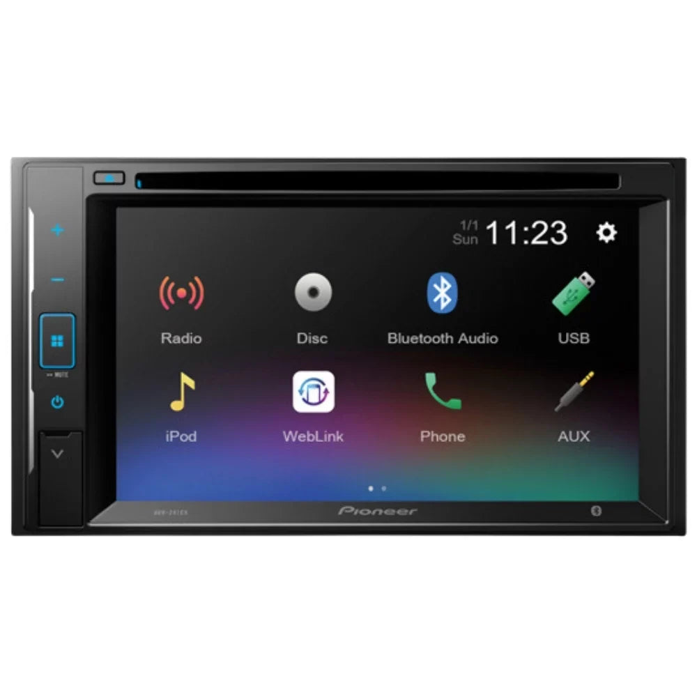 Bundle WVGA with AM/FM Camera/Installation DIN Kit/in-Dash Nissan Bluetooth/Backup Double 6.2" for Titan KIT4906 Touchscreen 2006-2007 Digital Car Receiver Media Pioneer Stereo DVD/CD W/