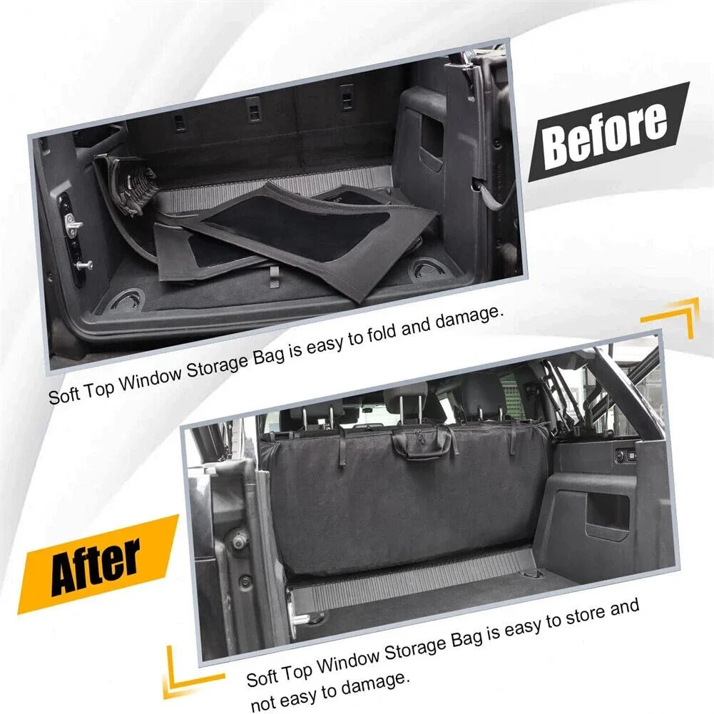 for Soft 2023 2021 Storage Ford Bag Bronco Organizer Door 4 Top Window 600D 2022