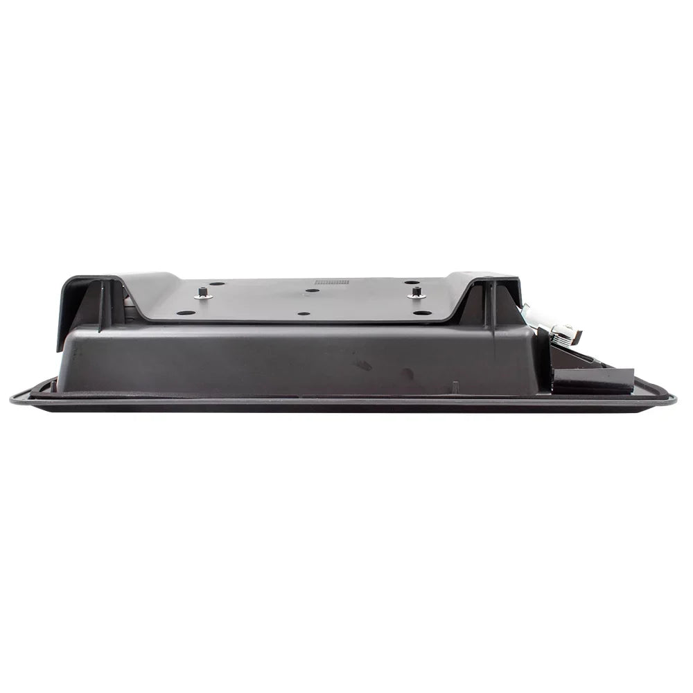 w/ w/ 09-14 Brock Replacement Econoline License Passengers Bracket Compatible E-Series Textured Camera Door Outside Handle Back Plate Rear with Van 9C2Z15434A20BA