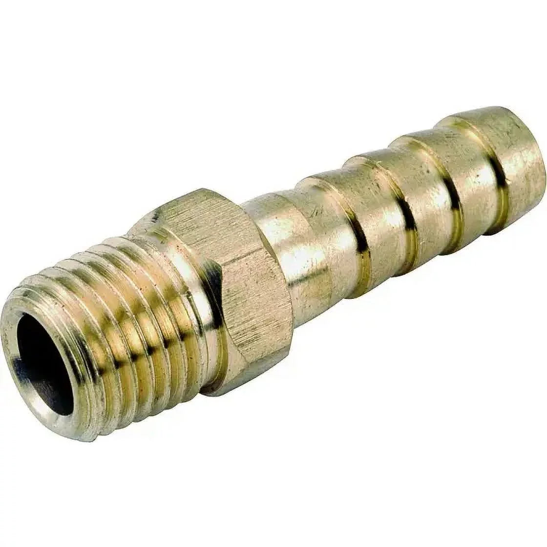 Inch MPT Metal Brass Hose Anderson 1/8 Inch of Adapter Barb 1/4 757001-0204 (Case 5)