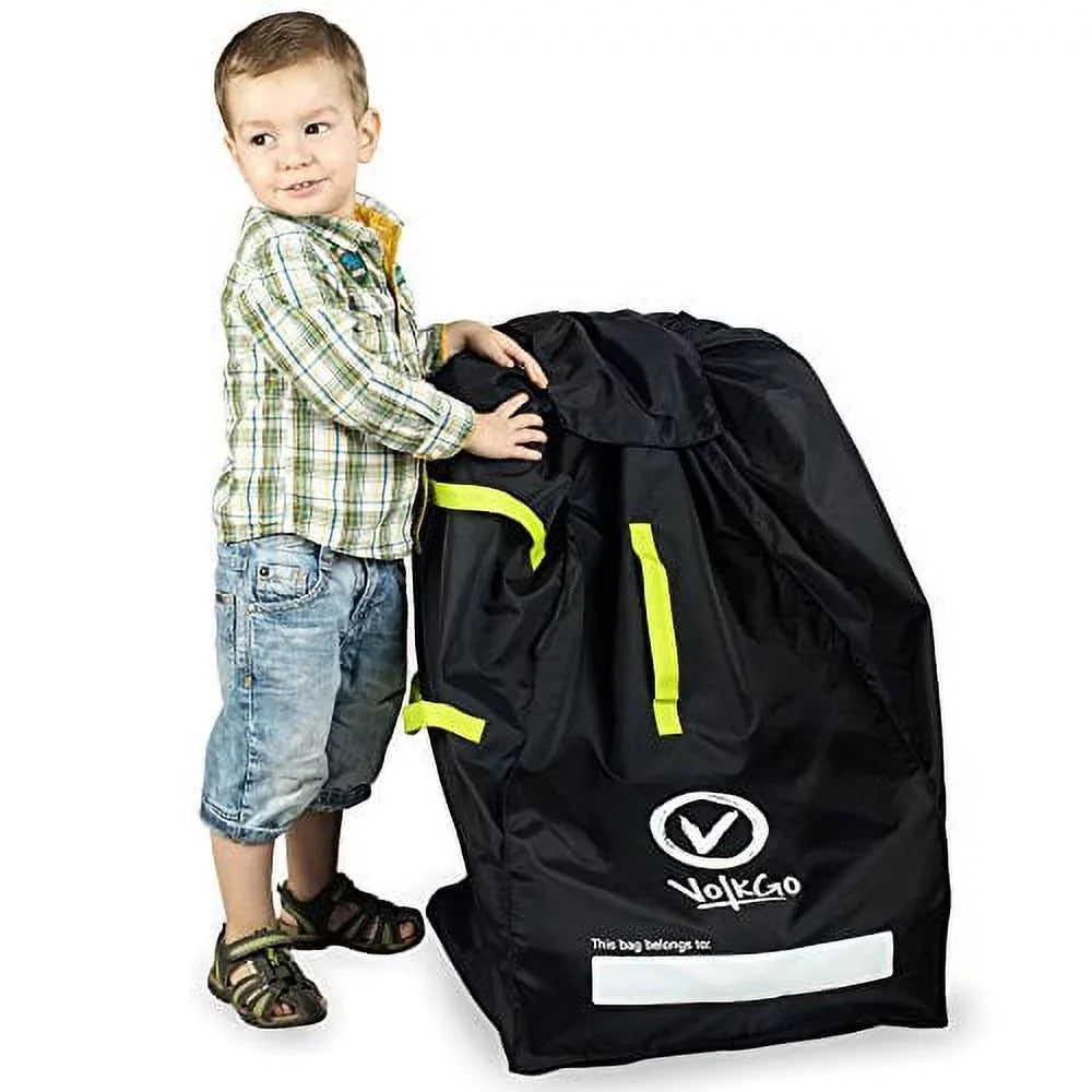 Bag Carriers Air E-Book VolkGo Seats, Durable Car Travel - for Check Secure Seat Travel Fits Seat Safe Gate Money & Infant Car Car with Bag & Ideal for & Booster - Saving -