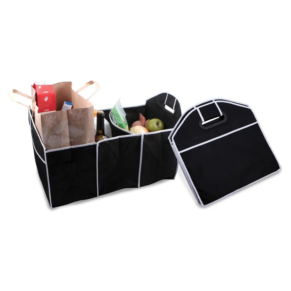 Black Organizer Poly QGM19181 Collapsible Trunk