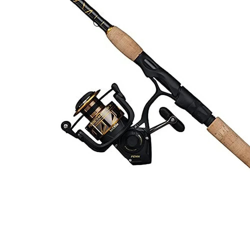 PENN 7’ Fishing Reel Spinning Rod Combo Battle and III