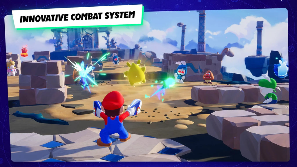 Switch + Ubisoft, Mario Hope, Sparks Rabbids of Nintendo