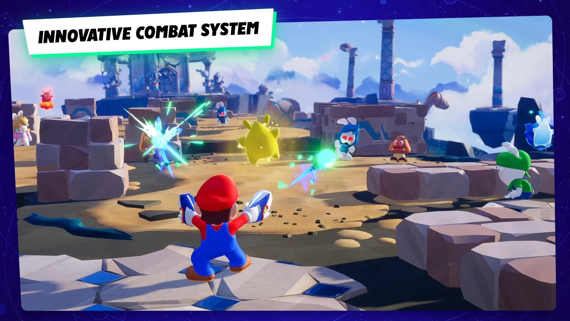 Switch + Ubisoft, Mario Hope, Sparks Rabbids of Nintendo