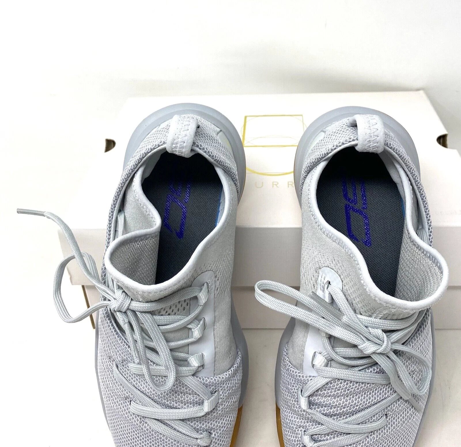 Armour Gray UA 3020742-105 5 Under Elemental Boys Sneakers Mesh Curry Tokyo PS