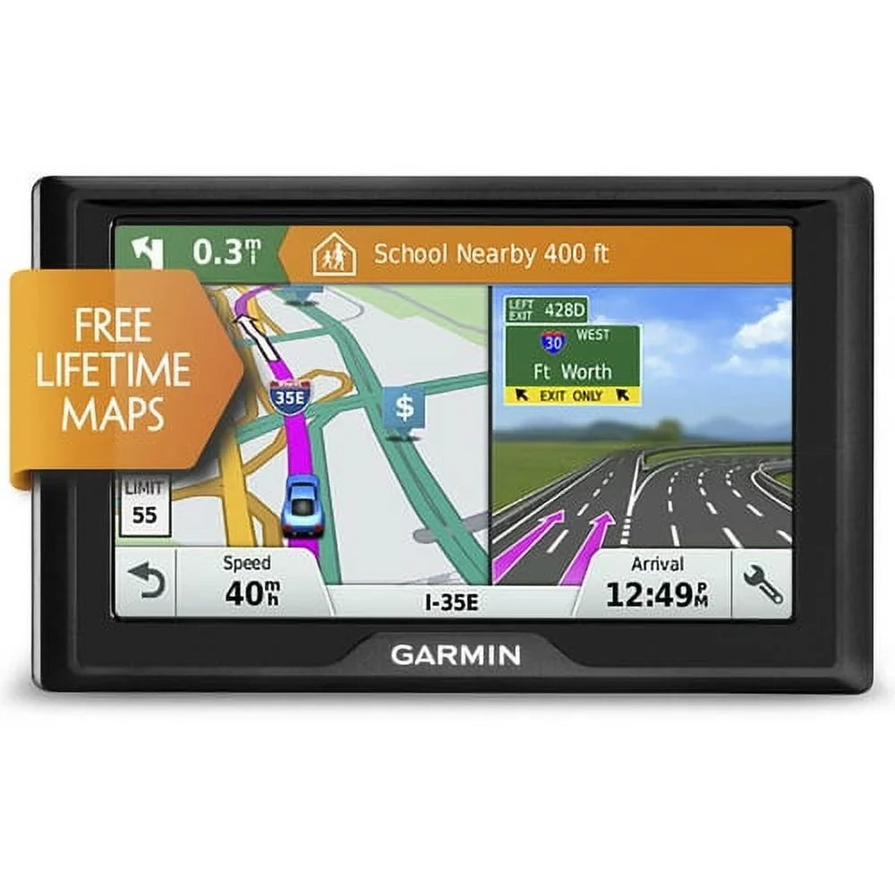 Drive with Entry-level LM Driver GPS Alerts Navigator Garmin 51