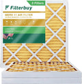HVAC 11 AC Filterbuy Pleated (3-Pack) Furnace MERV Filters 20x20x2 Air