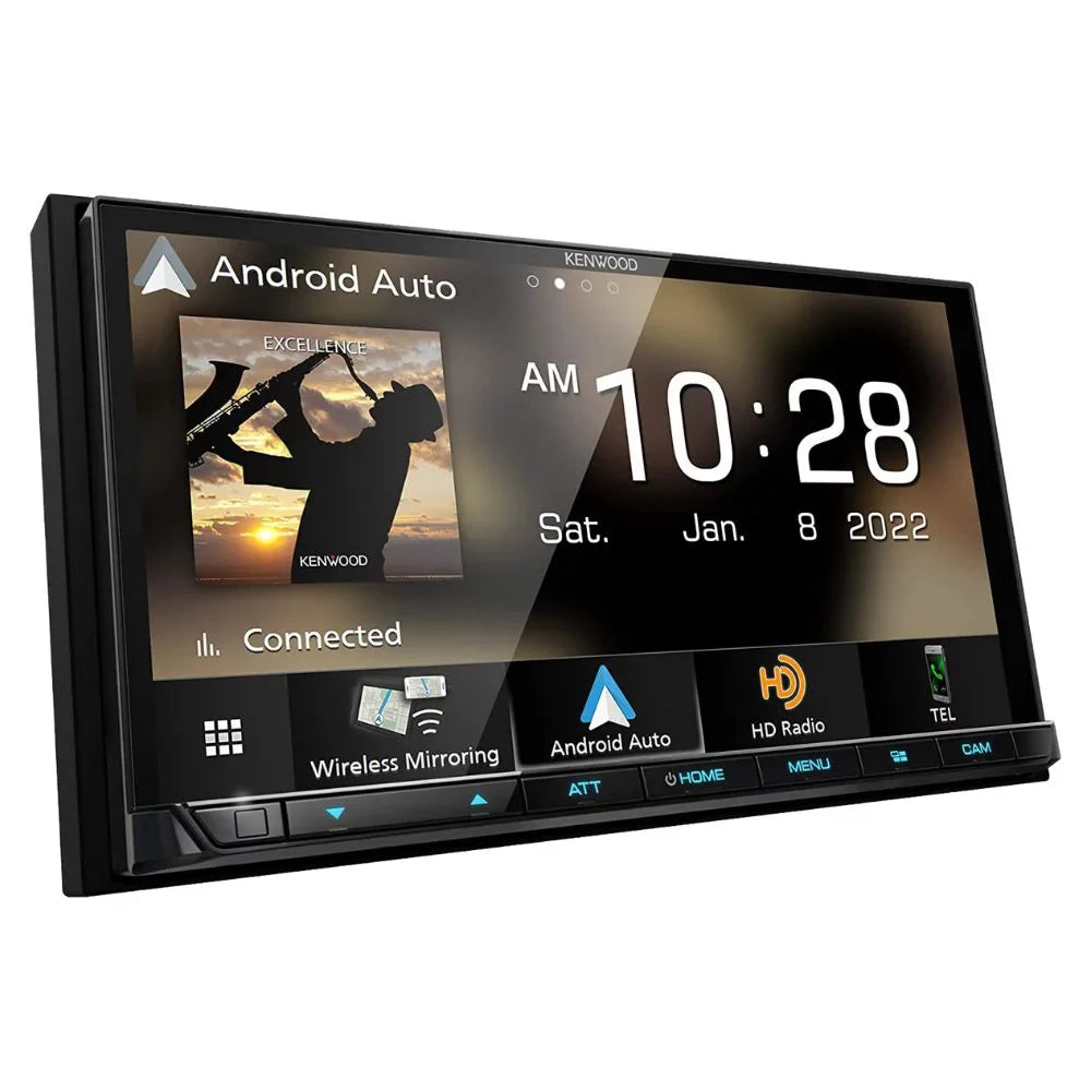 Multimedia DMX908S DRV-N520 Dashboard eXcelon Receiver Kenwood and 6.95" Camera New