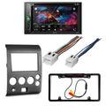 Bundle WVGA with AM/FM Camera/Installation DIN Kit/in-Dash Nissan Bluetooth/Backup Double 6.2" for Titan KIT4906 Touchscreen 2006-2007 Digital Car Receiver Media Pioneer Stereo DVD/CD W/