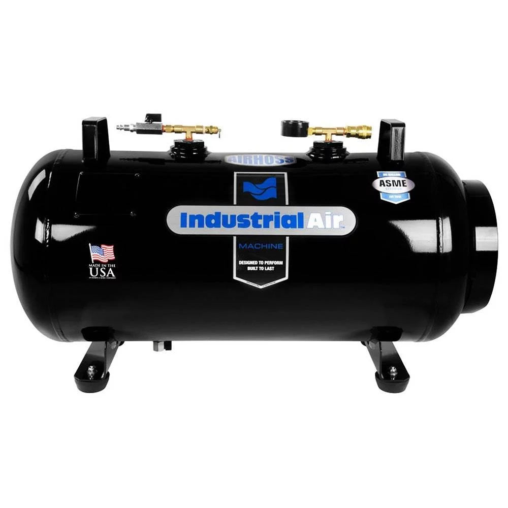 Industrial Vertical AirHoss Air Auxiliary & Horizontal Tank Small 20 Gallon Air
