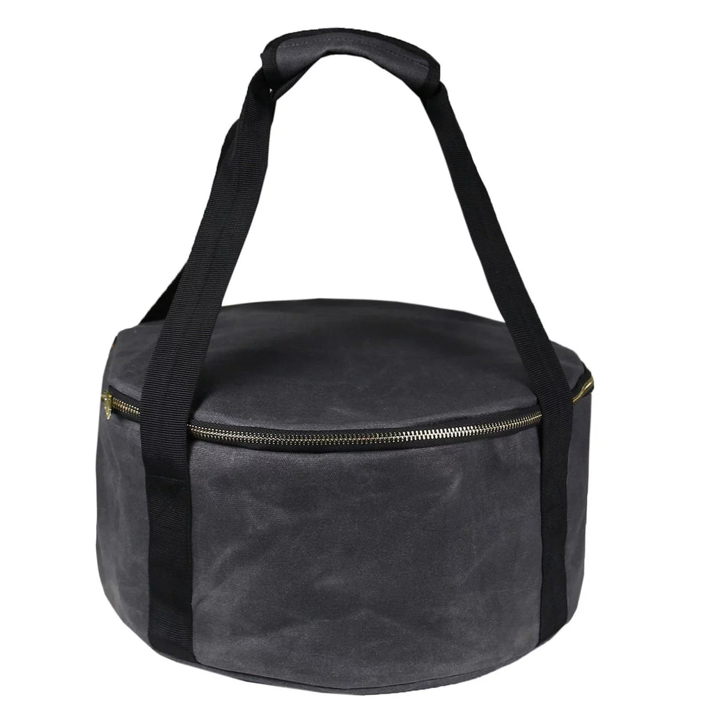 Multipurpose Bag Accessories BBQ ,Outdoor Dutch Oven ,Fishing Bag Camping - for Handbag Gray Container Cookware 12" Carry Durable Storage Activities