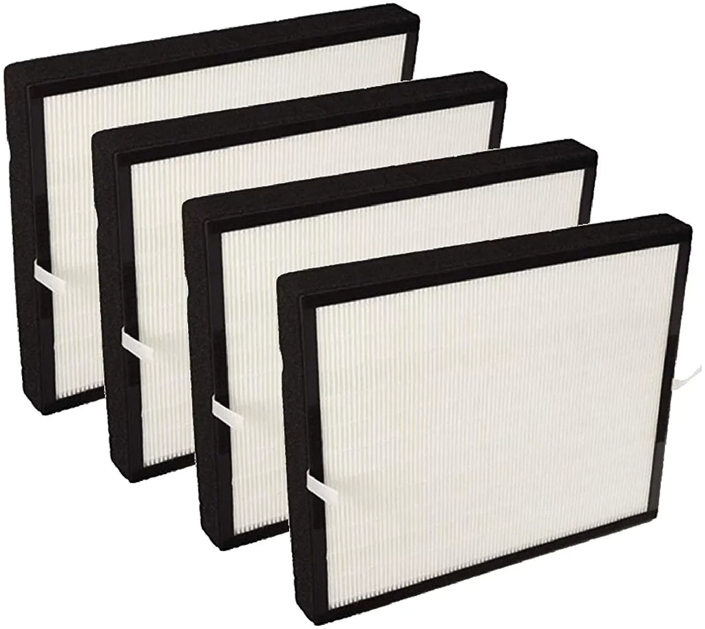 Charcoal Nispira Purifier. Replacement A350 4 Set HEPA Part True Packs with Filter Air to A375 Compared Activated Compatible BF25A.