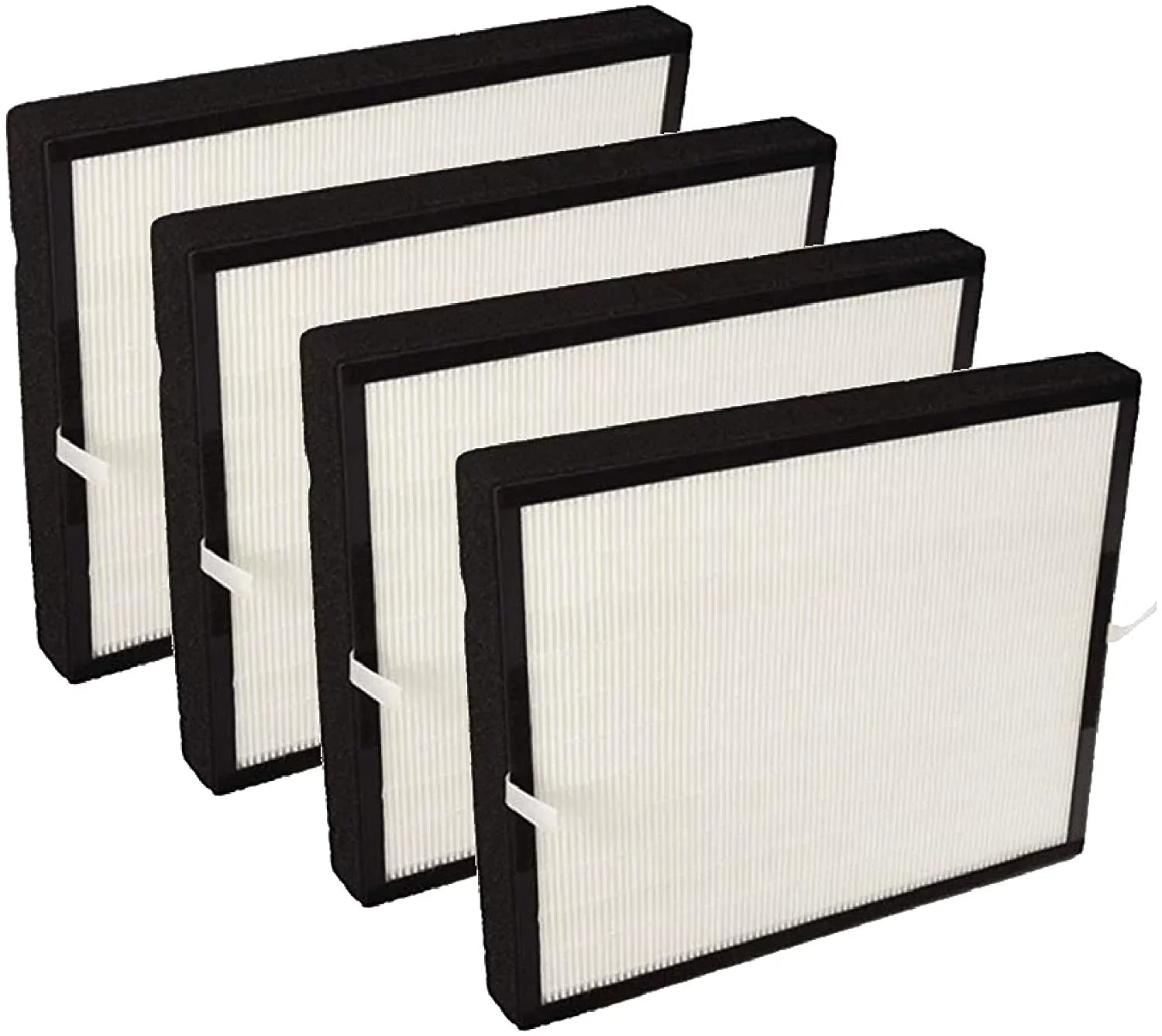 Charcoal Nispira Purifier. Replacement A350 4 Set HEPA Part True Packs with Filter Air to A375 Compared Activated Compatible BF25A.