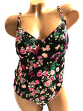 Secret Piece Wicked One X-Large NWT Size Swimsuit Black Victoria's Floral