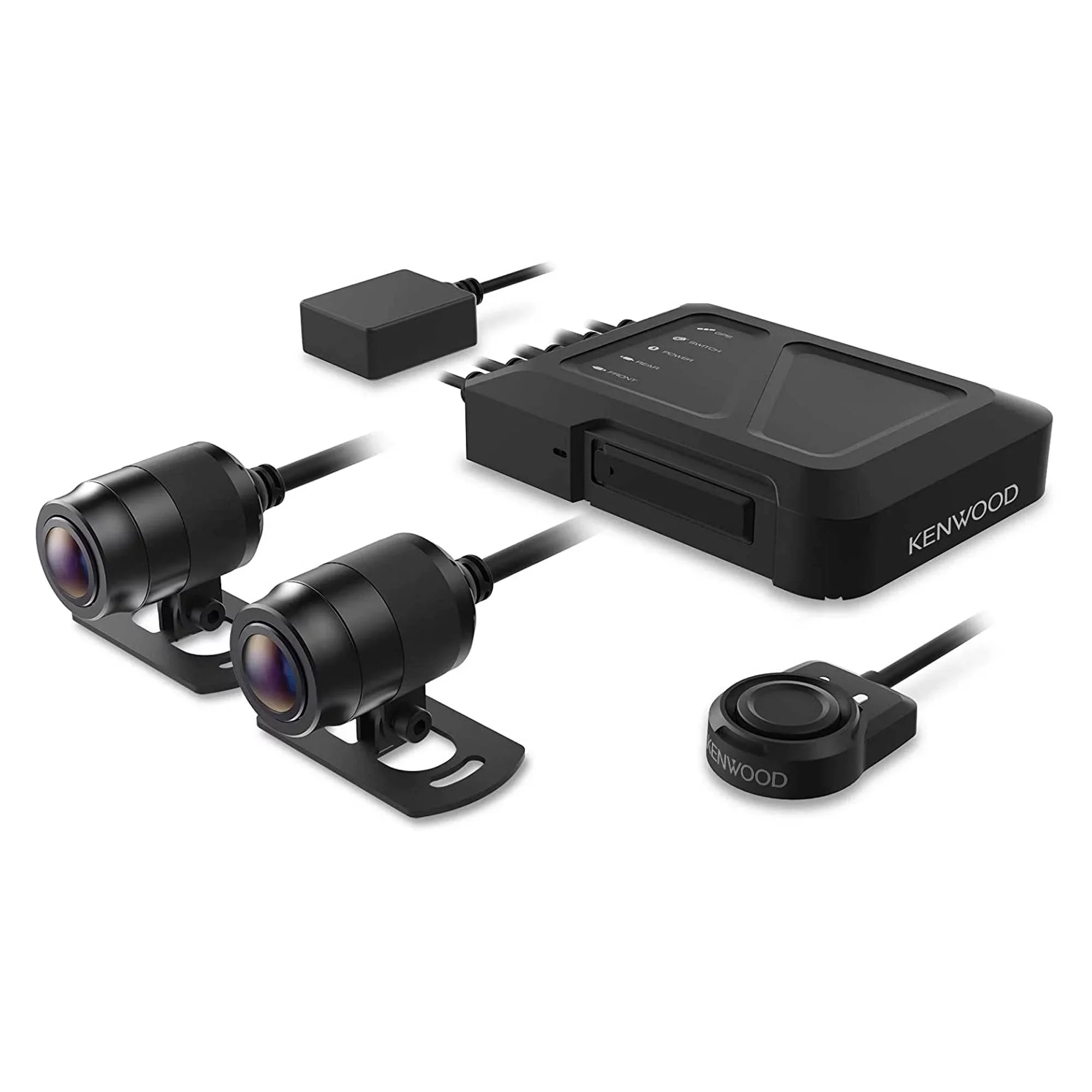 Rear-View HD with a extension camera 3.3ft (1m) Motorsports Cam Dash GPS cable and optional Kenwood STZ-RF200WD with Camera STZ-RFCC100 Kenwood