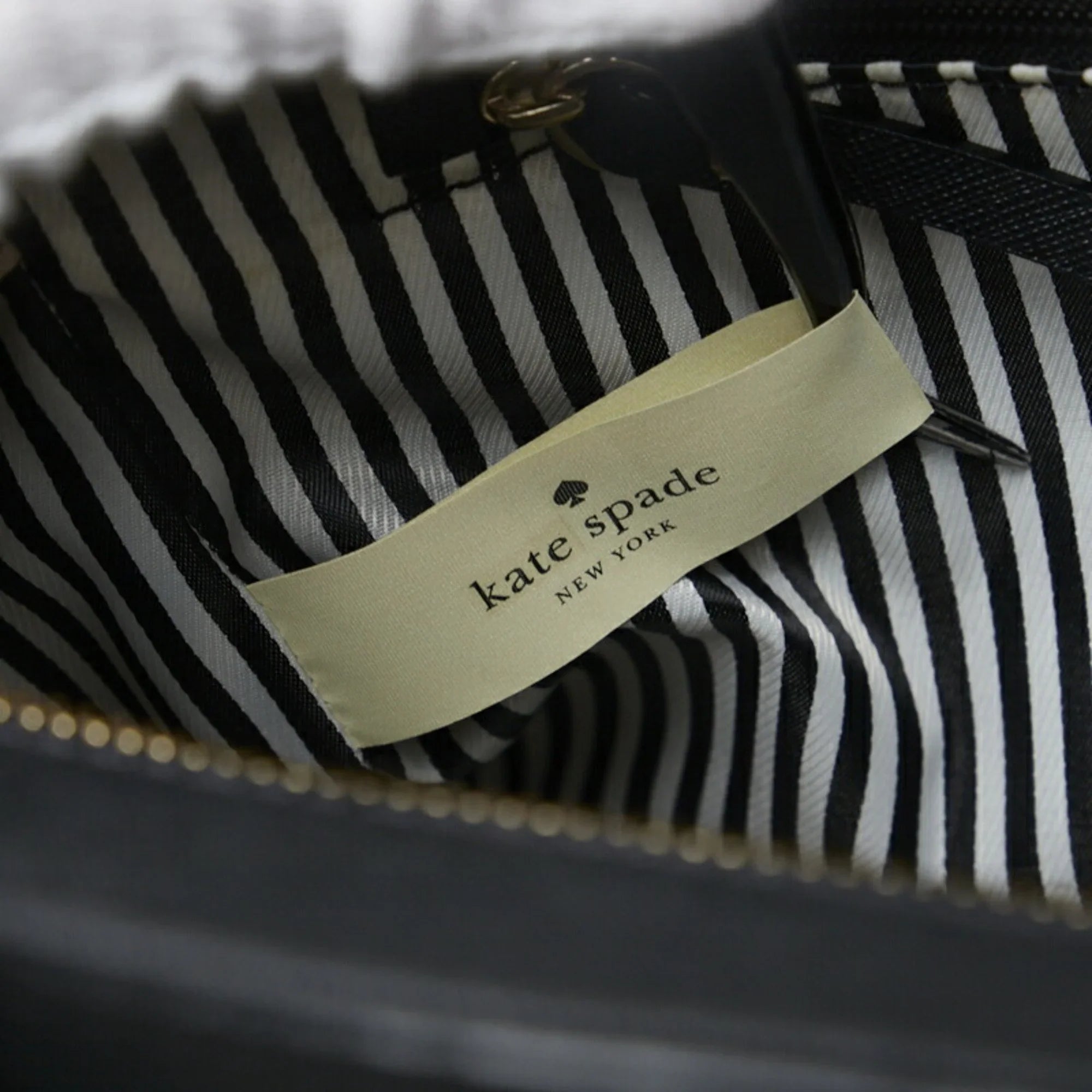 pink handbag PXRU5957 STREET spade black CAMERON Spade leather Pre-Owned SMALL Kate (Good) ladies CANDACE