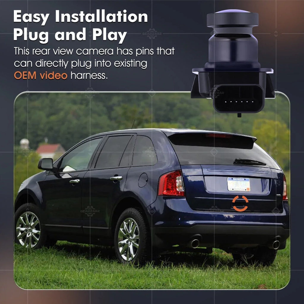 2011-2013 Rear Lincoln Camera For MKX BT4Z-19G490-B View Edge Ford Backup