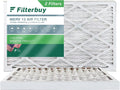 AC Air MERV Filterbuy Furnace Pleated HVAC 12x24x2 13 (2-Pack) Filters