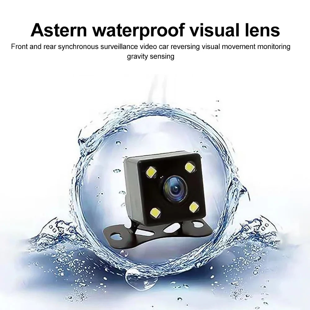 Rear Mode Cam Dash Dual Front FHD Recording Vision 1920x1080P Cam Dash DVR Virwir Car Cam Parking Loop Car Night and