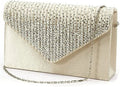Handbag Purse Satin Rhinestone Frosted Wedding Women's Clutch U-Story Evening Bag