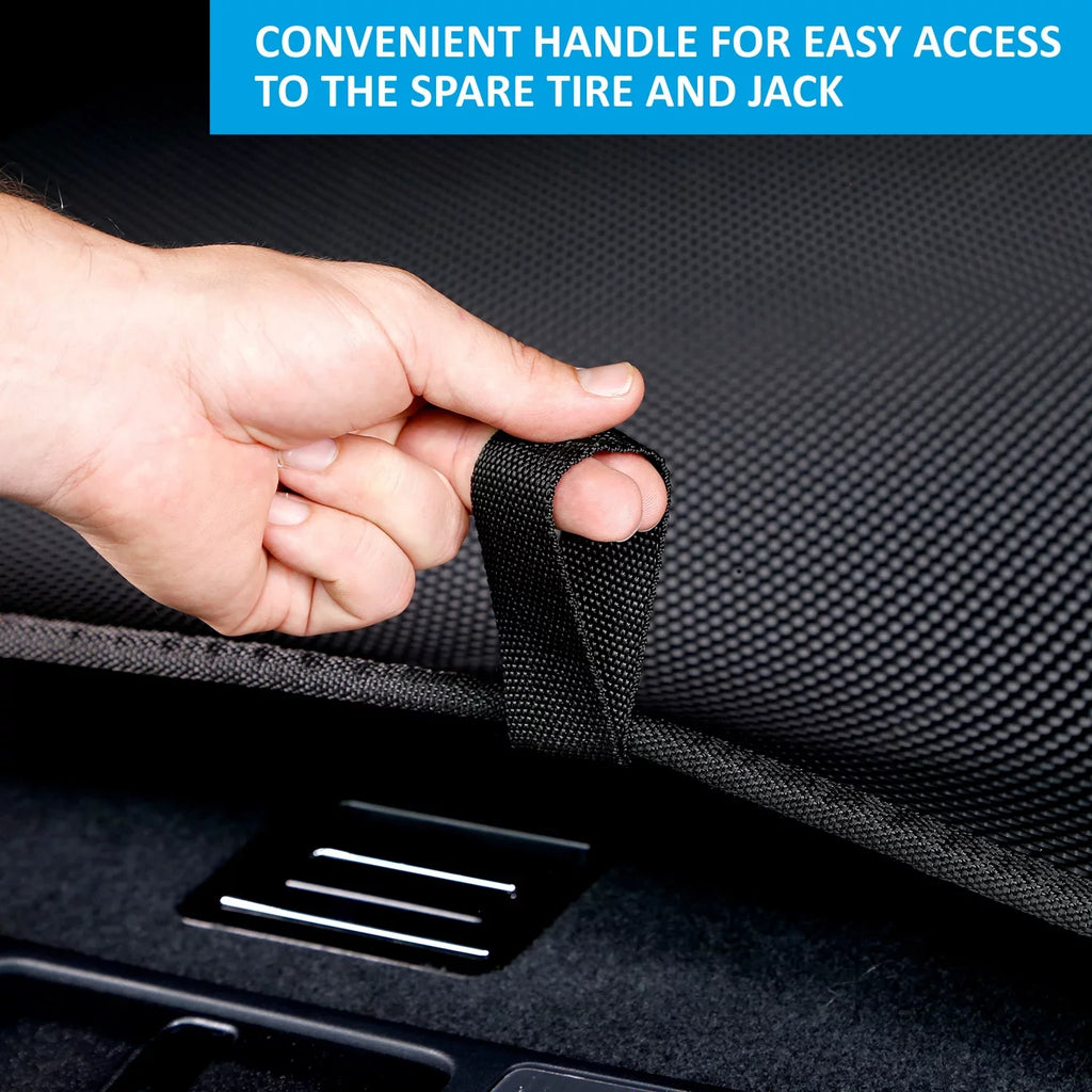 Mat, Cargo Liner CLIM ART Fit Luggage Duty, Heavy Dirtproof Cargo Honeycomb Anti-Slip Liner, All-Climate, Waterproof Custom - Nissan Murano for Trunk 2015-2024 with & FL01115059 - Technology