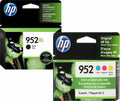 Yellow Black 952 952xl N9K27AN Combo Original (N9K28AN) Magenta, HP color Standard F6U19AN and Cyan,