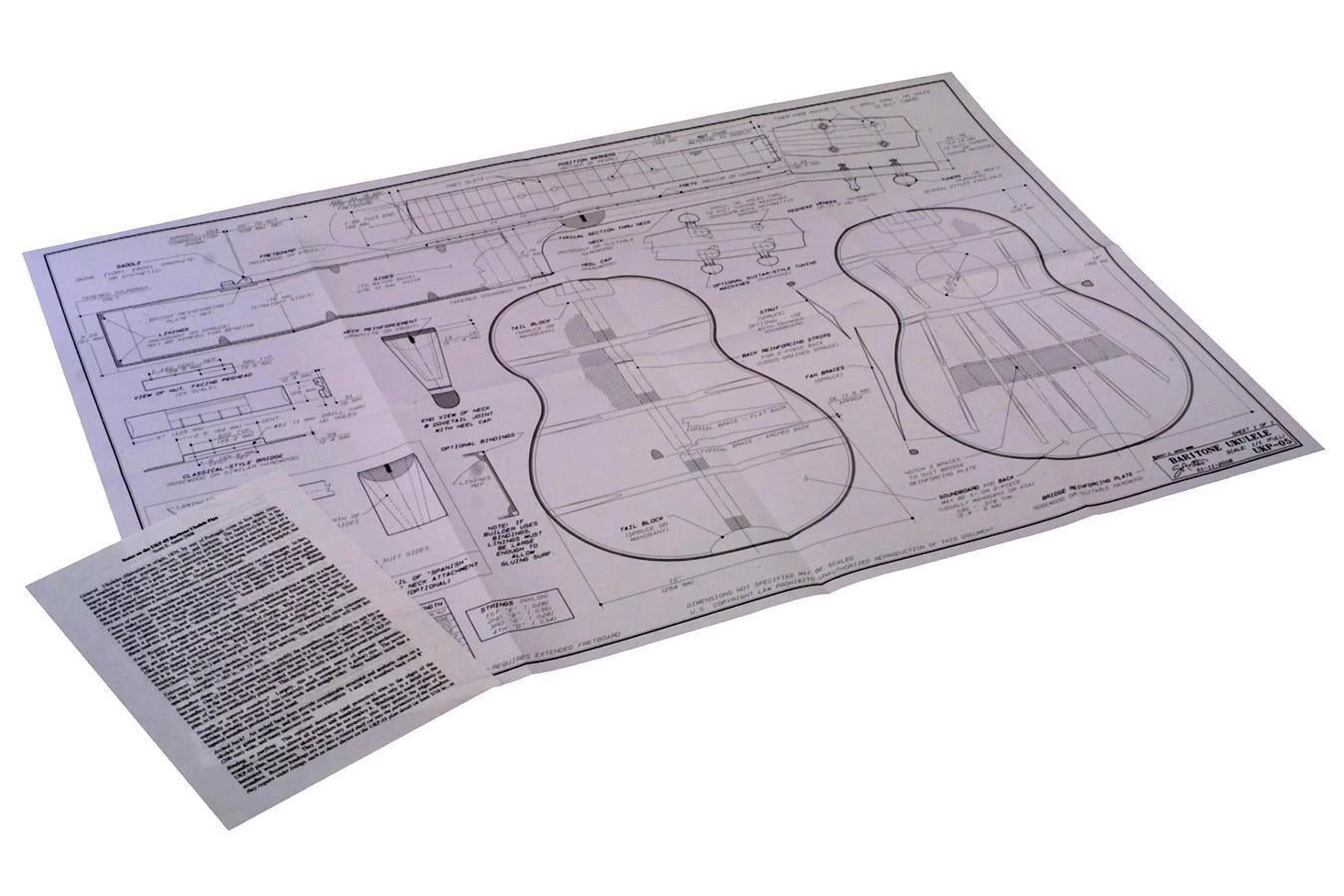 Ukulele Plan Baritone