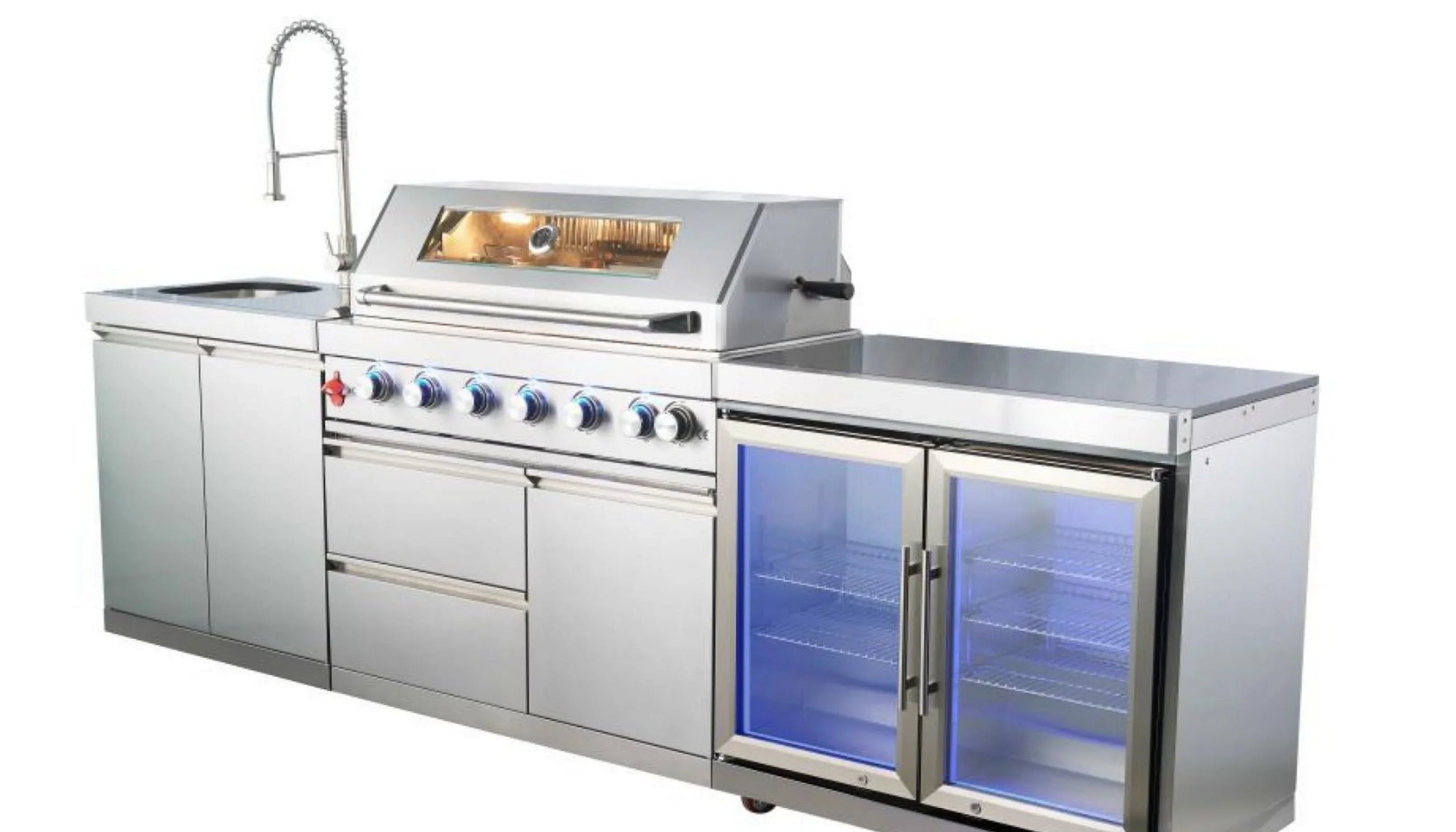 own Steel Cabinet, Stainless Sunzout 33 Outdoor Sink inch build Kitchen Modular your