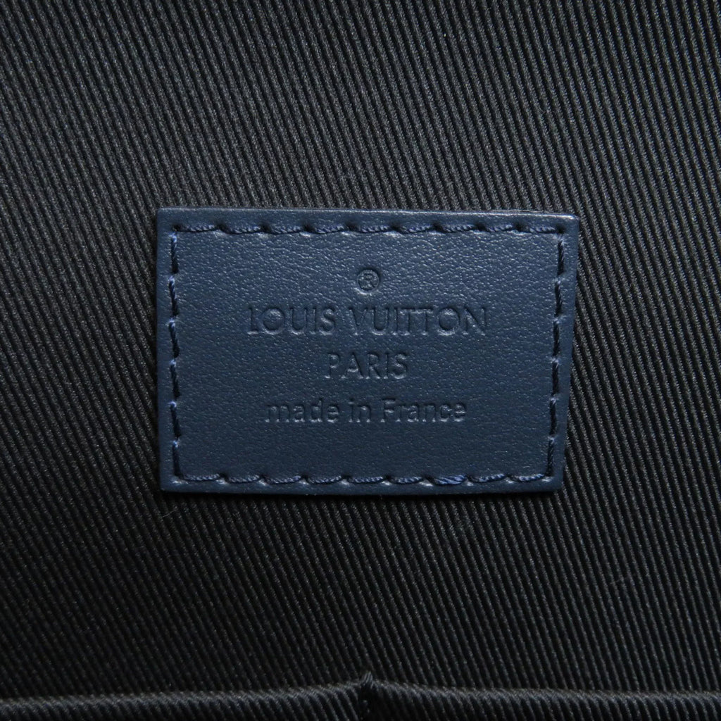 Bag Men's Leather Taurillon (Good) Vuitton Pre-Owned M58475 Christopher Shoulder Louis